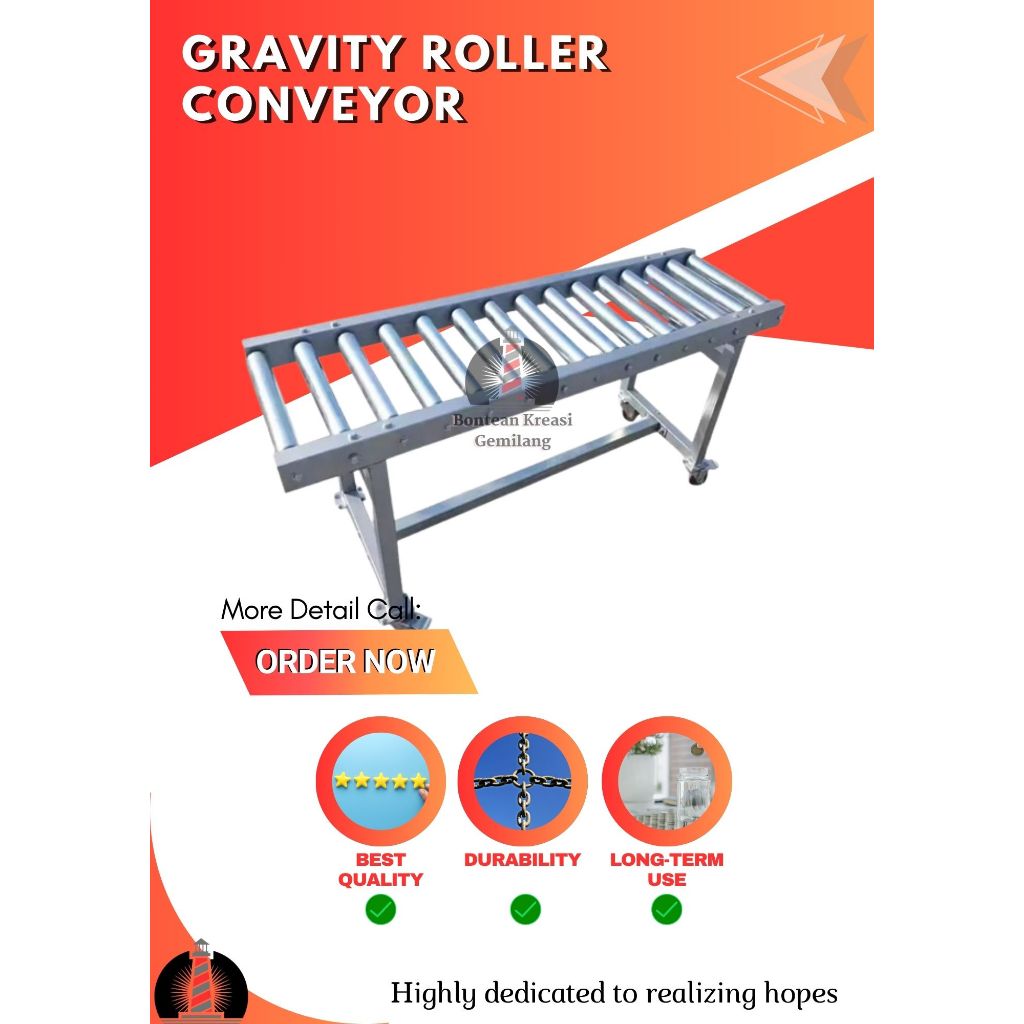 Conveyor Roller Galvanis / Gravity conveyor