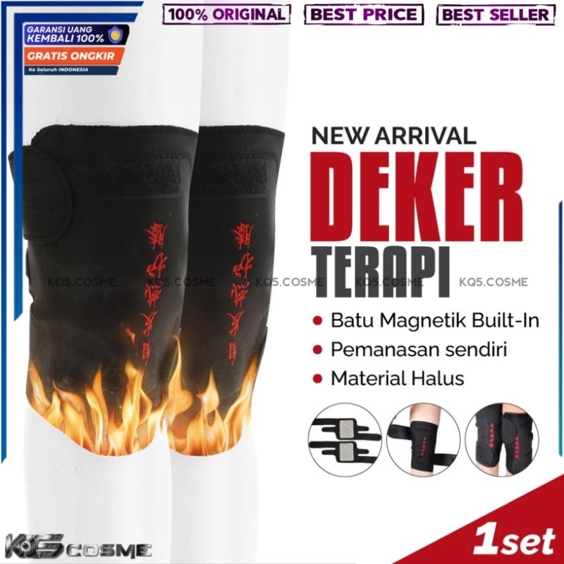 Original Alat Terapi Lutut Deker Magnetik Penghilang Nyeri Lutut Ampuh