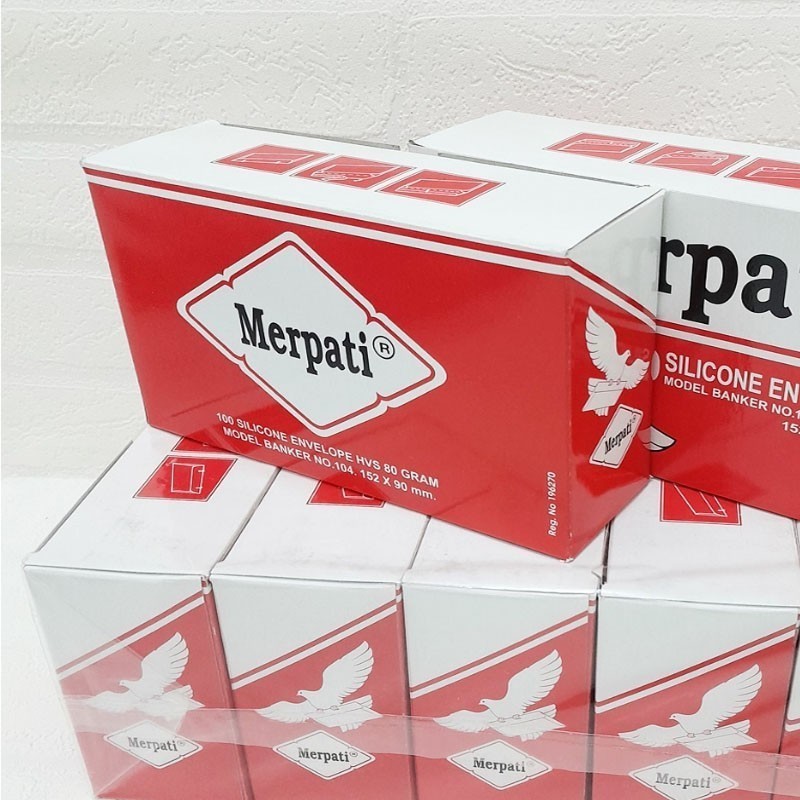 

Kiky Merpati Amplop 110 162x114mm Putih Polos