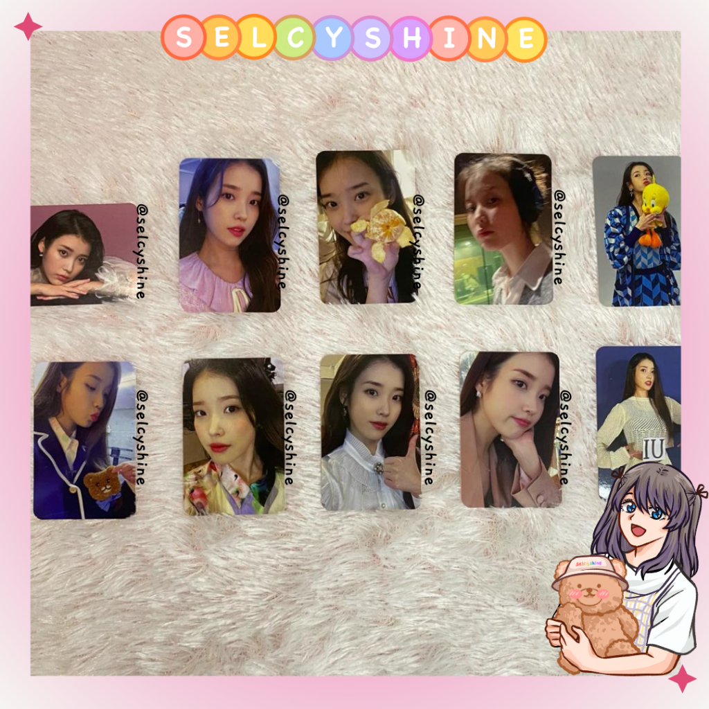 [Selcyshine] Official  Photocard IU Lilac ofc - IU Lilac Photocard OFC Sharing