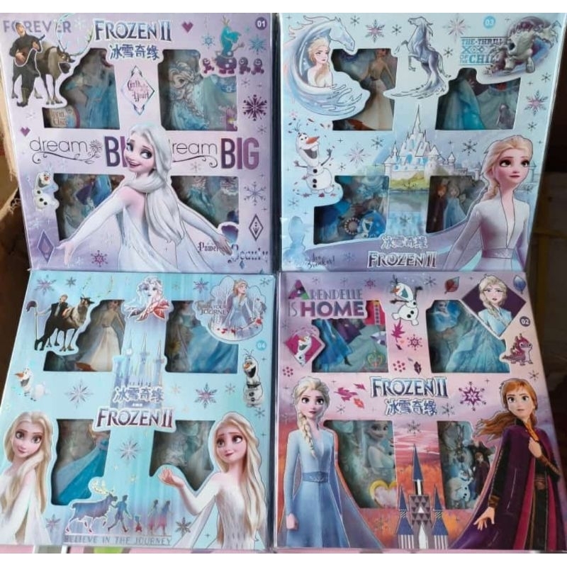 

Stiker 2D 100 lembar Frozen