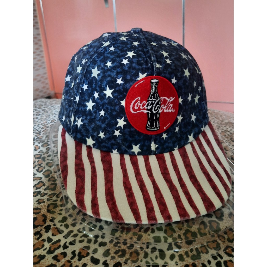 Coca Cola retro Topi USA american flag Aop hat cap original vintage