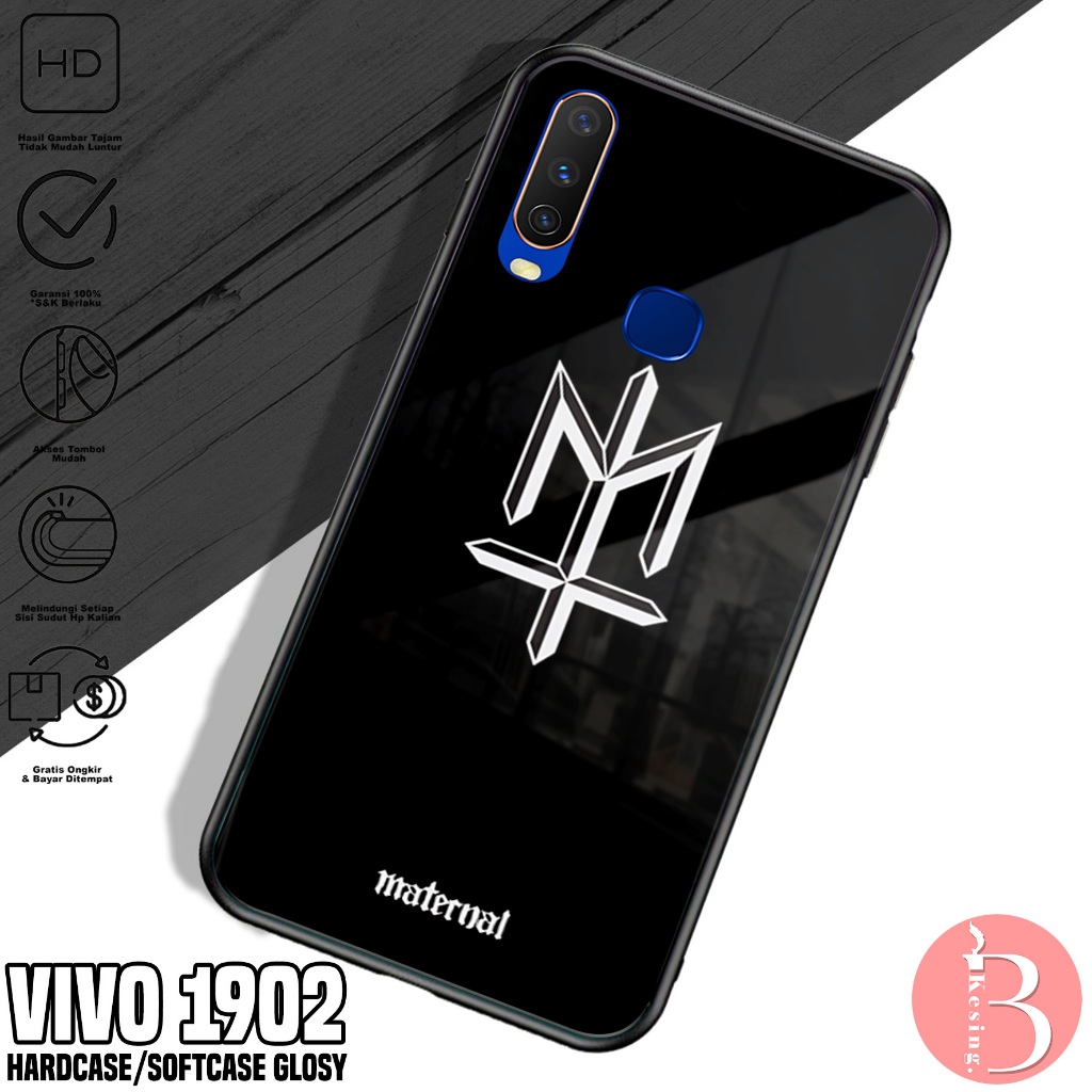 Case VIVO 1902 - Casing VIVO 1902 Motif MTRNL - Silikon Hp VIVO 1902 - 2D Hardcase Glosy - Kesing Hp