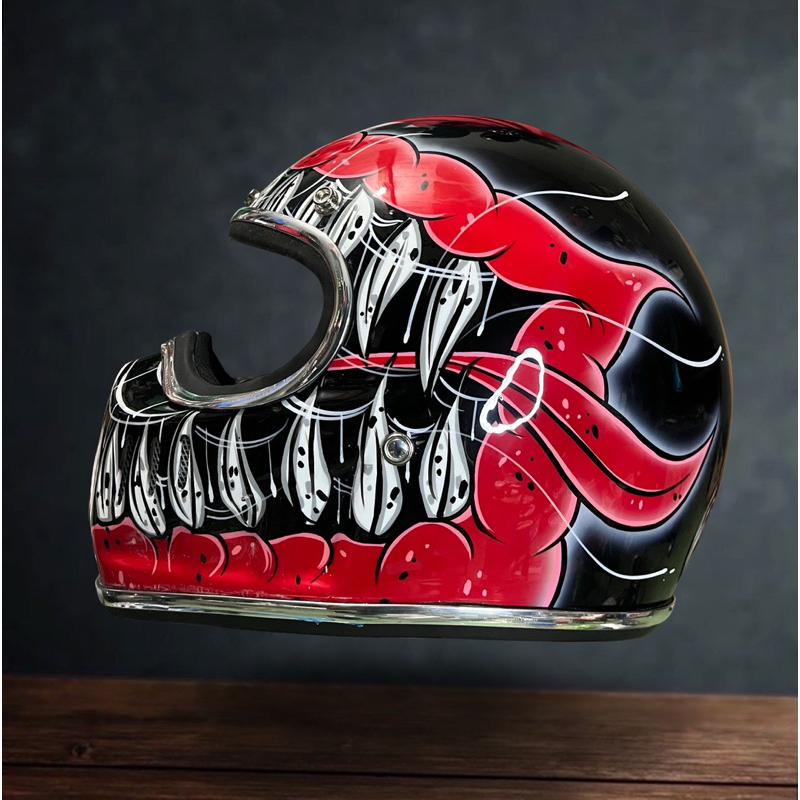 Helm Simpson Bandit Custom Venom