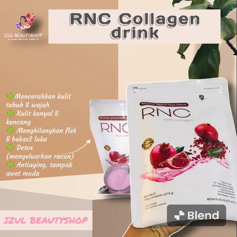 RNC COLLAGEN DRINK 100gr BPOM