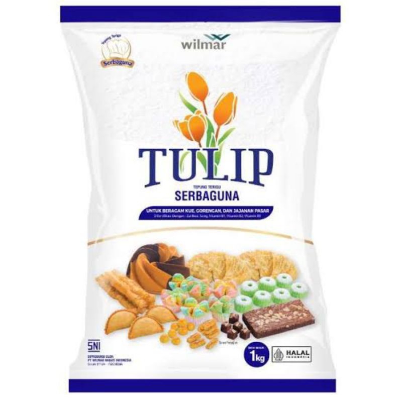 

Tulip Tepung Terigu Serba Guna 1 Kg / 1000 gram