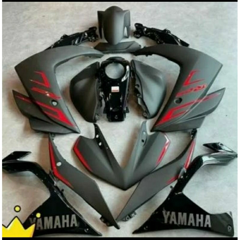 FULL BODY HALUS SET YAMAHA R25 OLD ABU ABU ORIGINAL