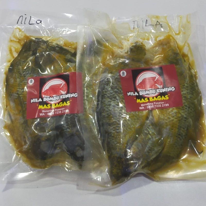 

Frozen Ikan Nila Bumbu Kuning 500gram isi 3pcs