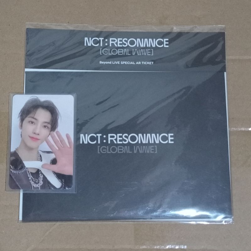 NCT Dream - Jaemin NCT: Resonance Beyond Live Special AR Ticket PC Photocard fullset