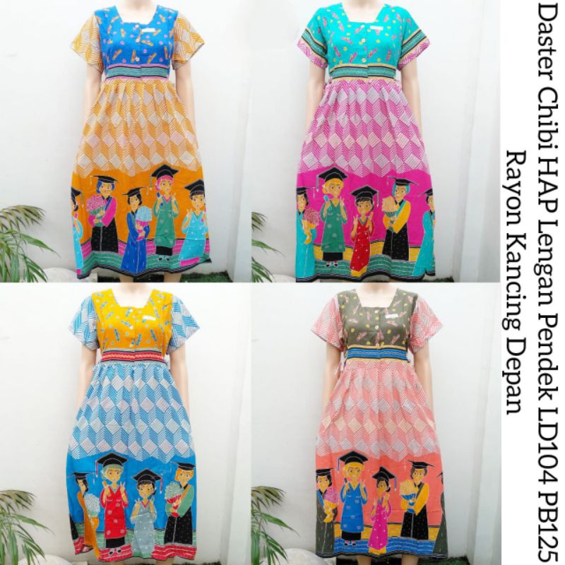 daster chibi hap Tejo tedjo lengan pendek