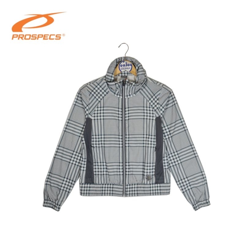 jacket tipis olahraga sports wanita crop top PROSPECS SPORTWEAR running lari jogging