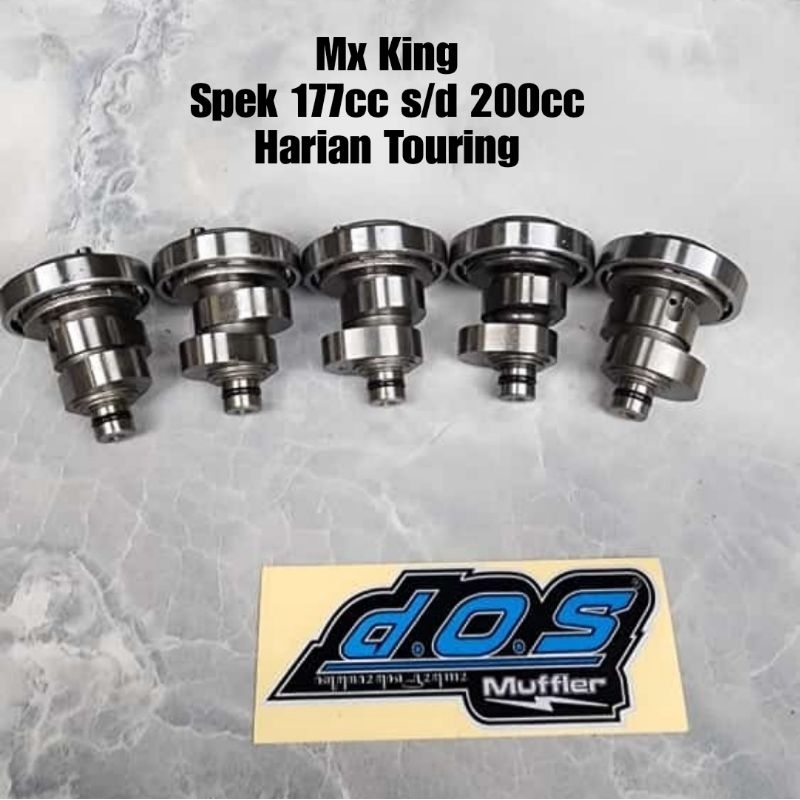 Cam Noken Mx King Pro Street Spek 177cc 200cc By DOS Jogja