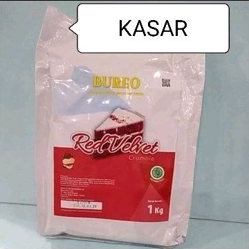 

bureo red velvet crumble 1kg tekstur kasar