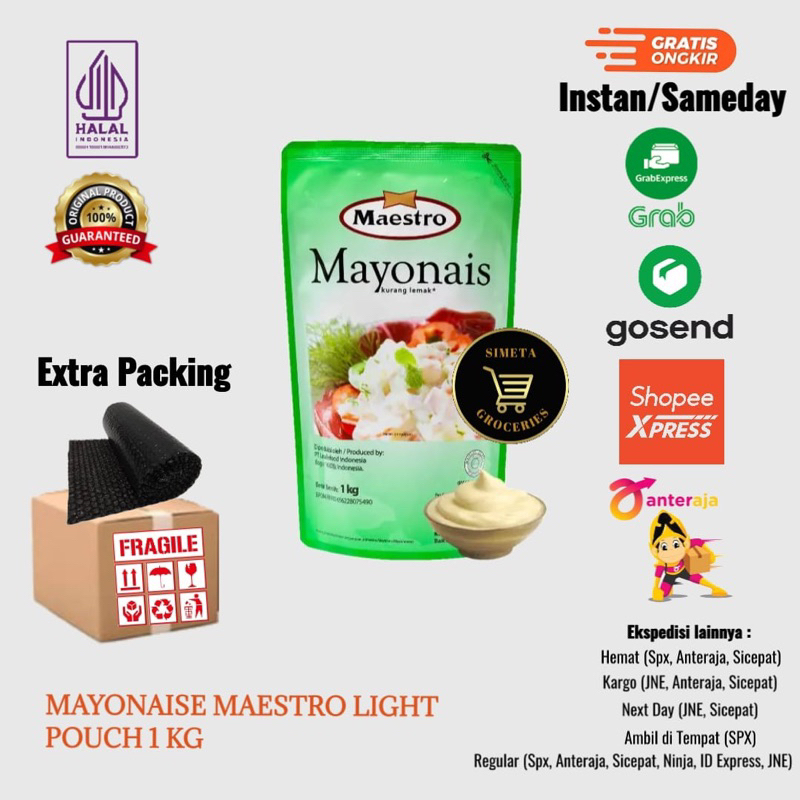 

Mayonaise Maestro Original 1kg
