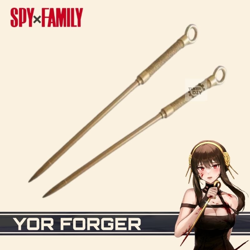 Weapon Anime SPY FAMILY Yor Forger Cosplay Senjata