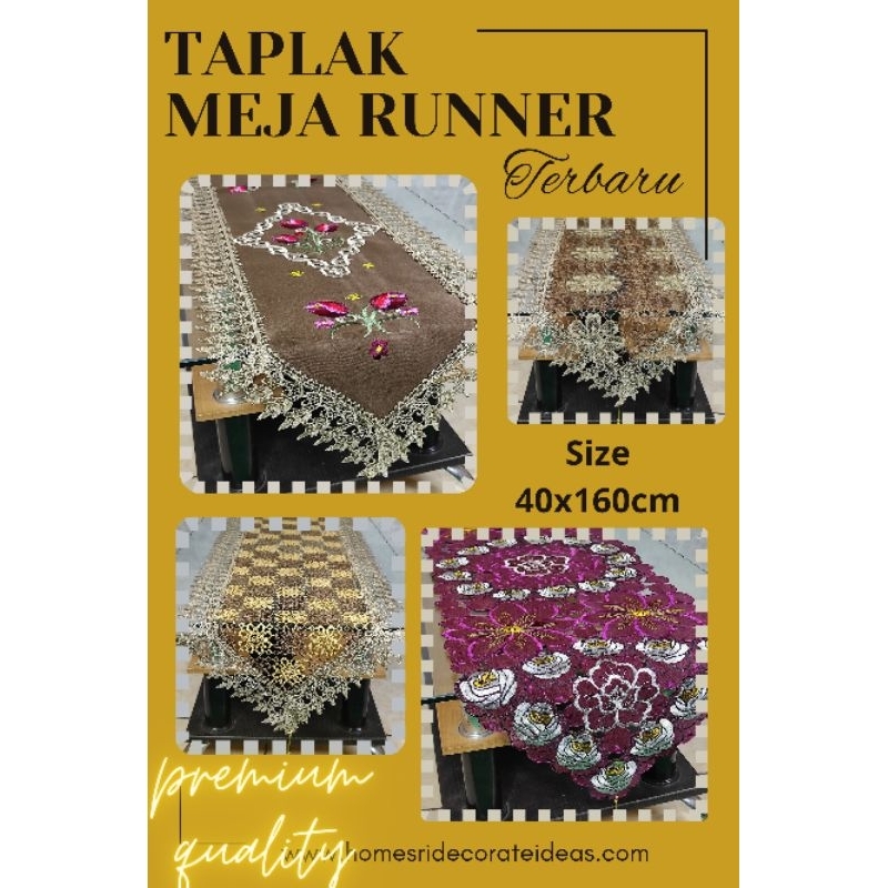 Aesthetic Table Runner 160cm Taplak Meja Runner Garuda Taplak Runner Meja Makan