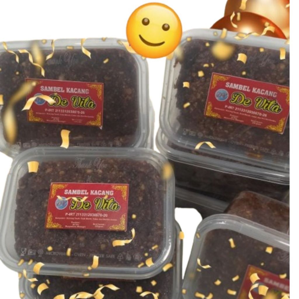 

Sambal Pecel De Vita Sambal Kacang 250 gram