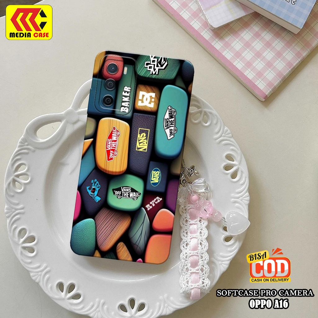 Case Hp OPPO A16 - Motif Case Aesthetic - Casing Hp OPPO A16 - Softcase Hp OPPO A16 - Kesing Hp - Si