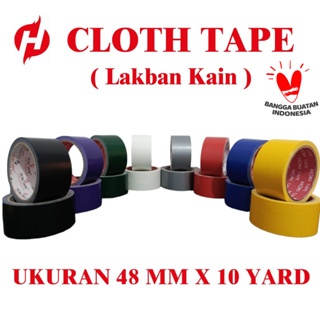 

Lakban Kain Hitam 48mmx10yard Lakban Jilid buku......009