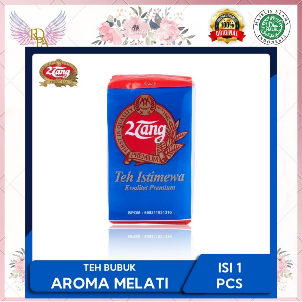 

2Tang Jasmine Premium Tea 40 gr. Teh 2 Tang Biru 40 gr. Teh Slawi. Teh Racikan Solo