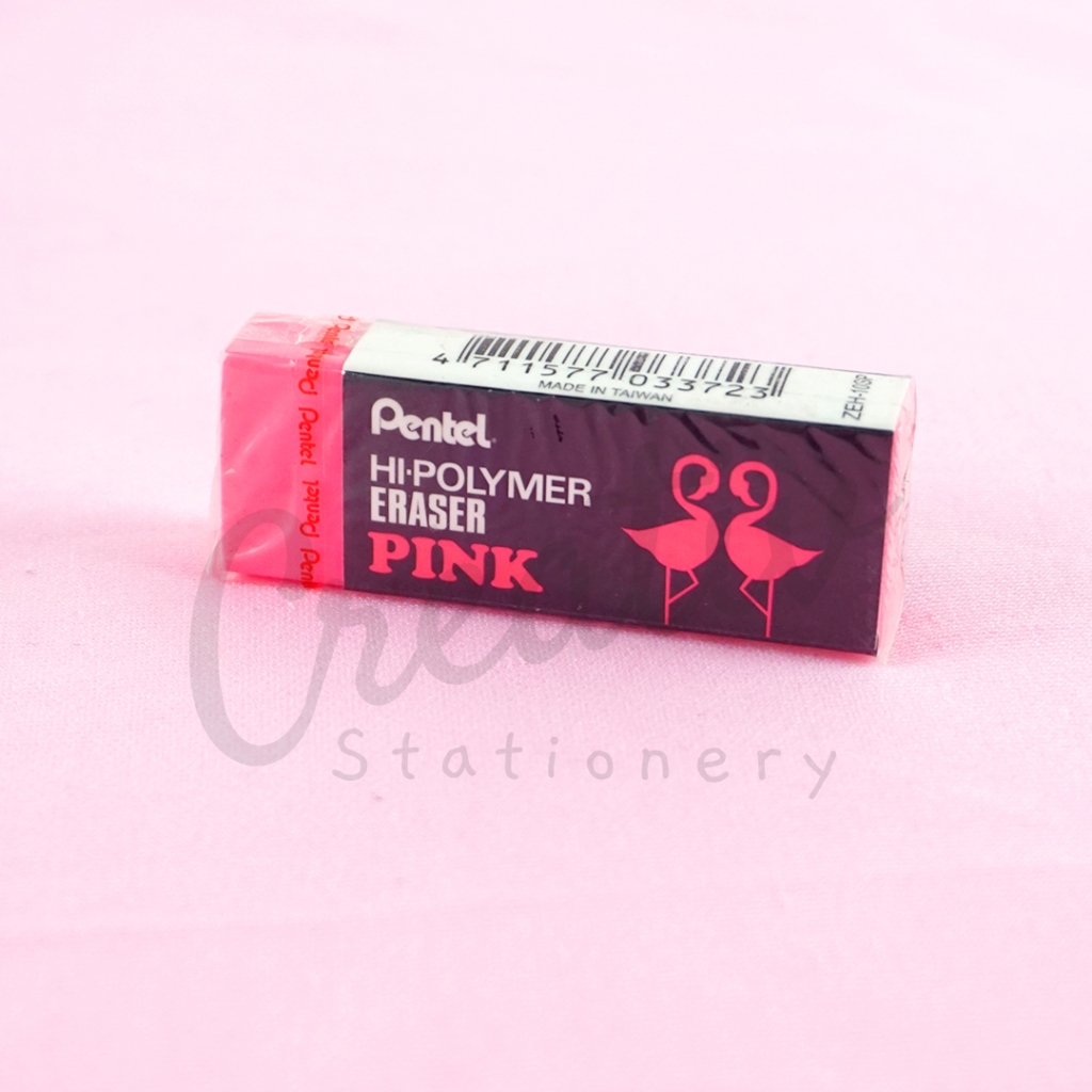 

PENTEL Penghapus Pensil Jumbo Zeh-10Sp Pink Eraser