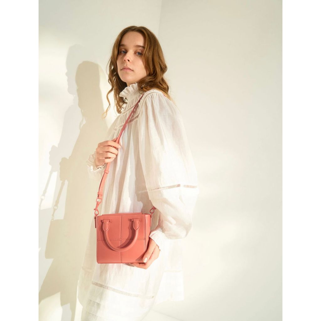 BAGSBUNNY15 C208 CK PANELLED CROSSBODY BAG