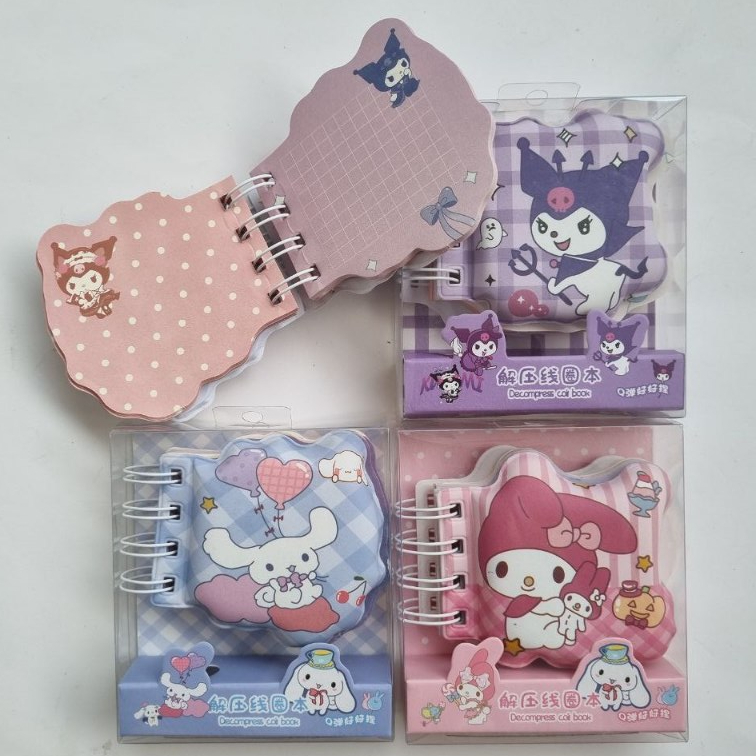 

Note Buble spiral sanrio new!!