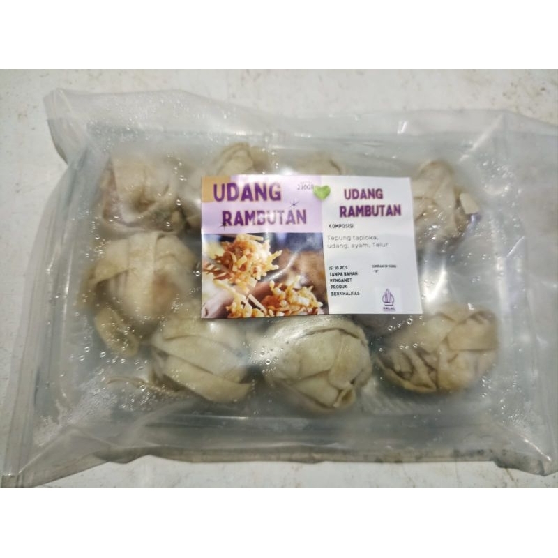 

frozen udang rambutan beku ala restoran isi 10pcs