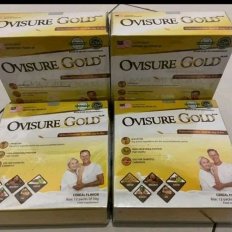 

Ovisure Gold milk susu vitamin untuk tulang dan sendi nyeri otot original
