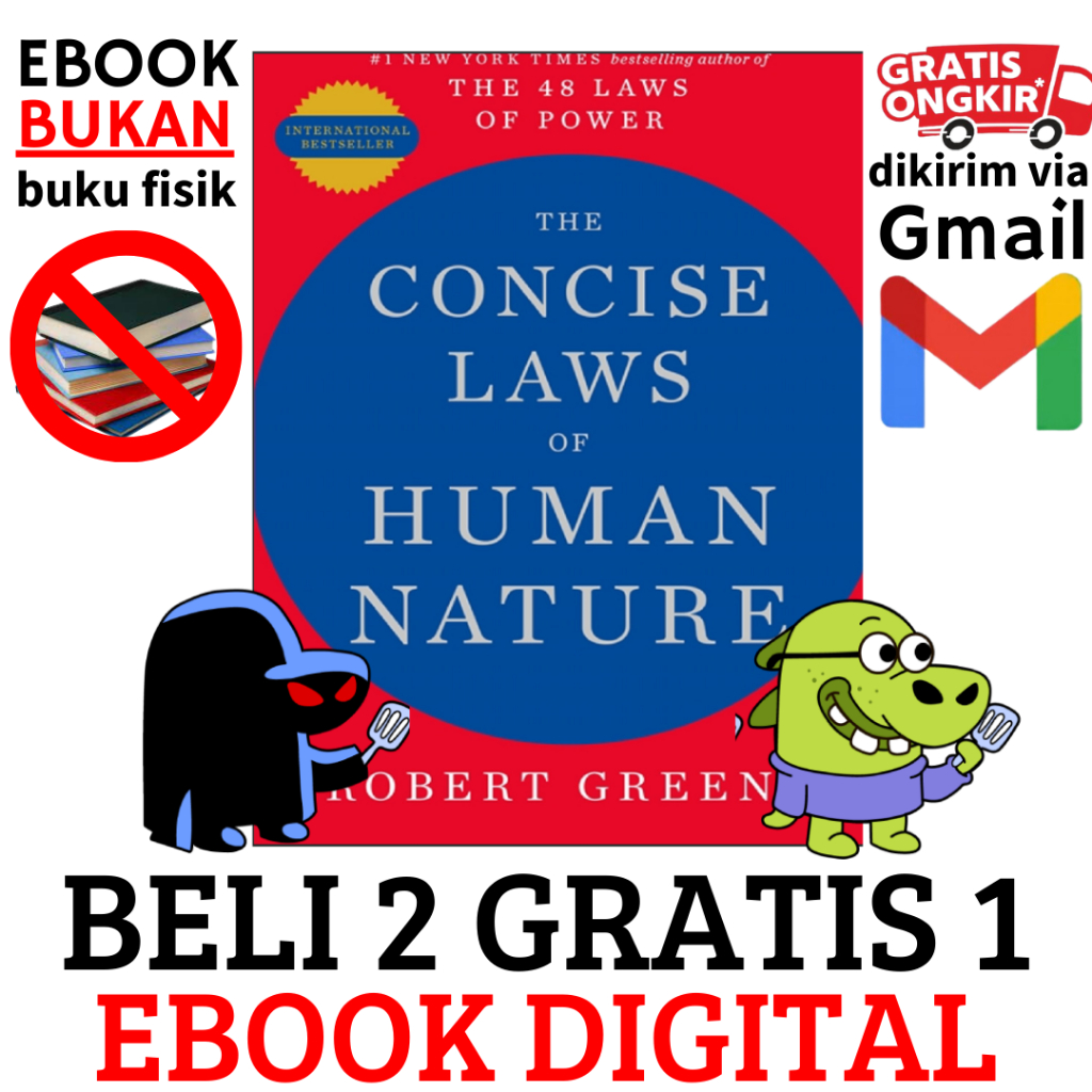 (664) Concise Laws Of Human Nature - Bahasa Indonesia