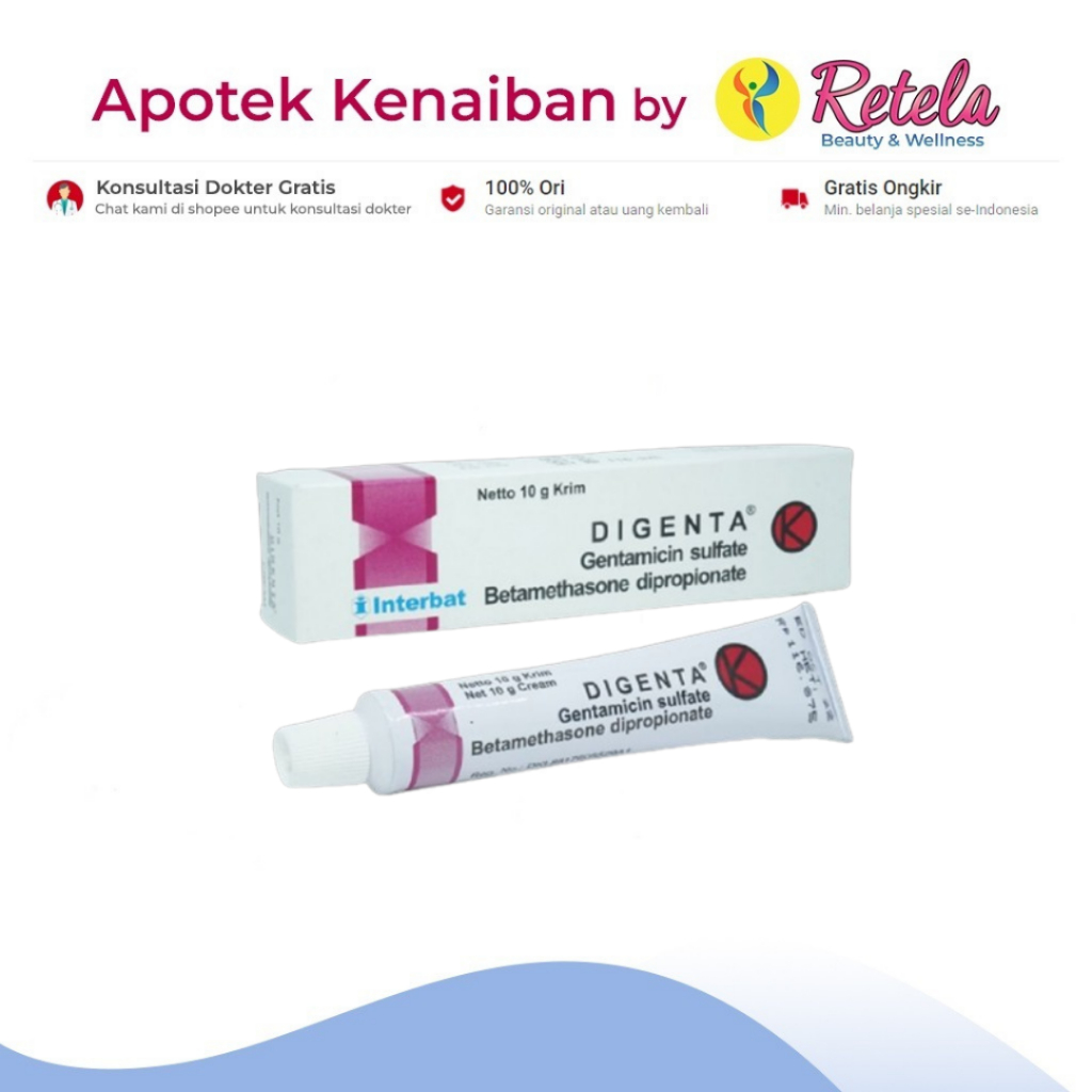 DIGENTA CREAM 10GR