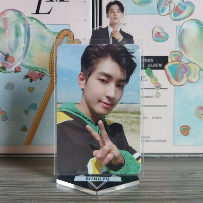 WONWOO BENE SYNNARA HENGGARAE PHOTOCARD SEVENTEEN PC