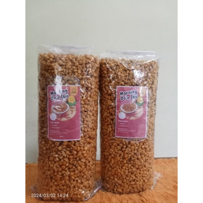 

Marning jagung Doa' ibu Gurih PEDAS MANIS MURAH Marning/marning DO'A IBU (GROSIR)