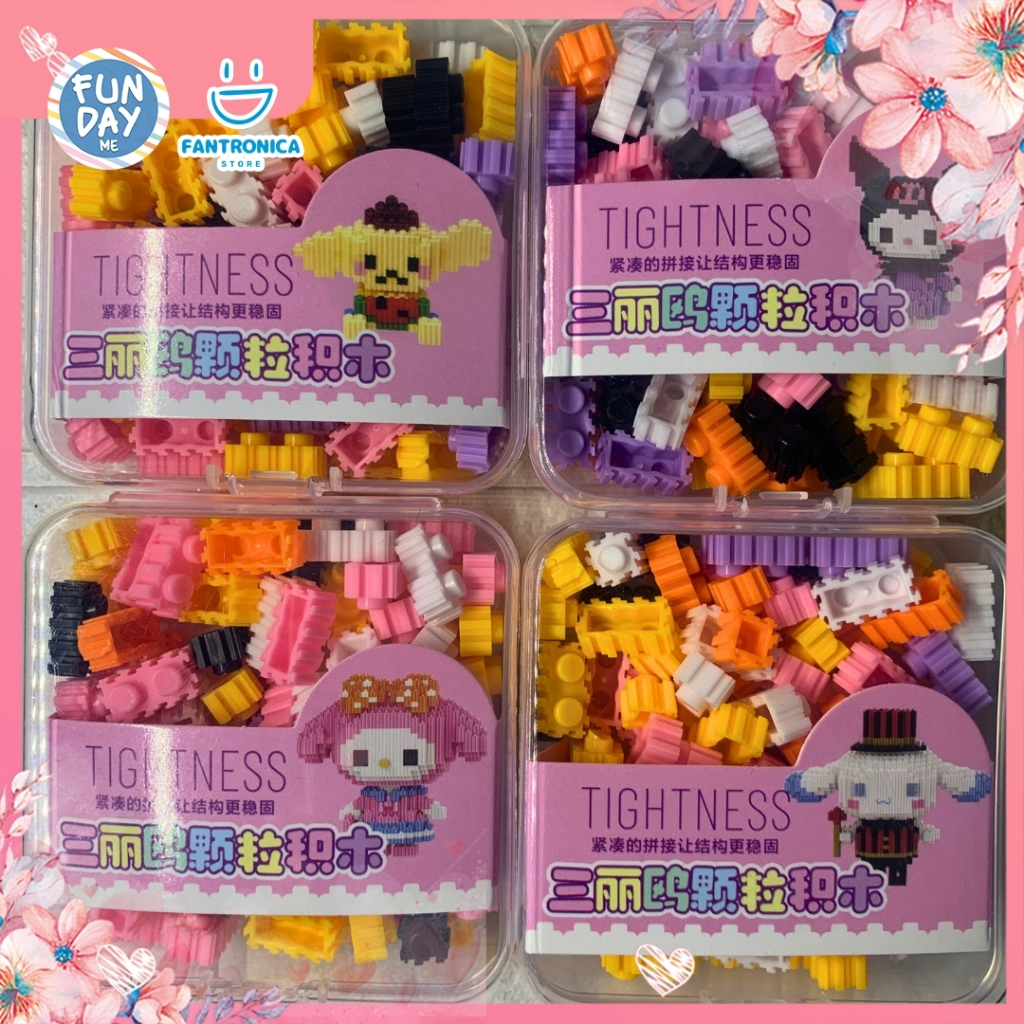 Mainan Edukasi Lego Nano Brick Sanrio Pokemon / Lego Nano Brick Sanrio / Lego Nano Brick Pokemon