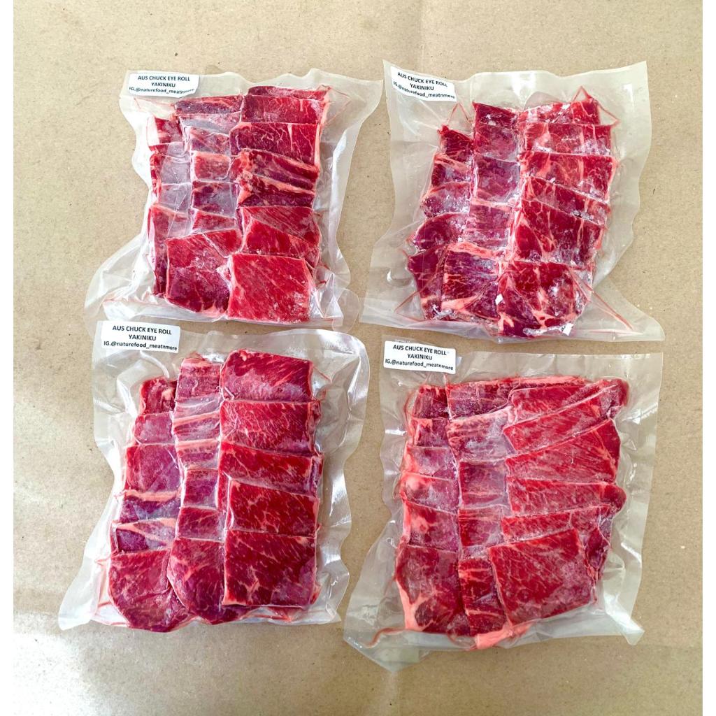 

NATUREFOOD Black Angus chuckeyeroll yakiniku cut 5mm