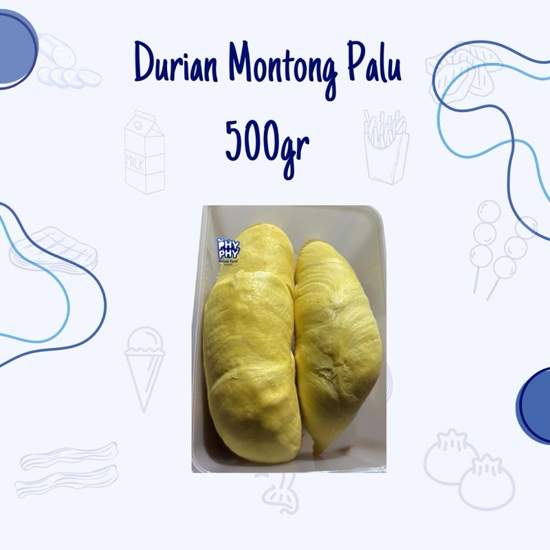 

Durian Montong Palu Frozen 500gr / Montong Palu