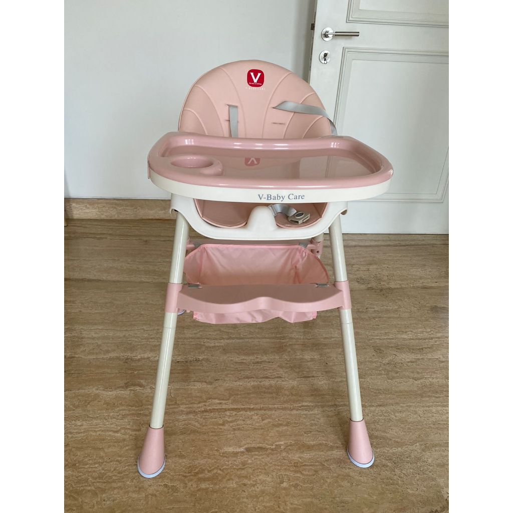 Kursi Makan Bayi V-Baby Care Preloved Like New