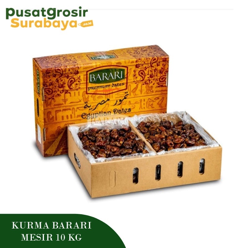 

Kurma 10kg BARARI MESIR - SAHARA - LULU - ELROWAD - GOLDEN VALLEY - MADINAH - BARARI KHALAS ( NO RETUR )