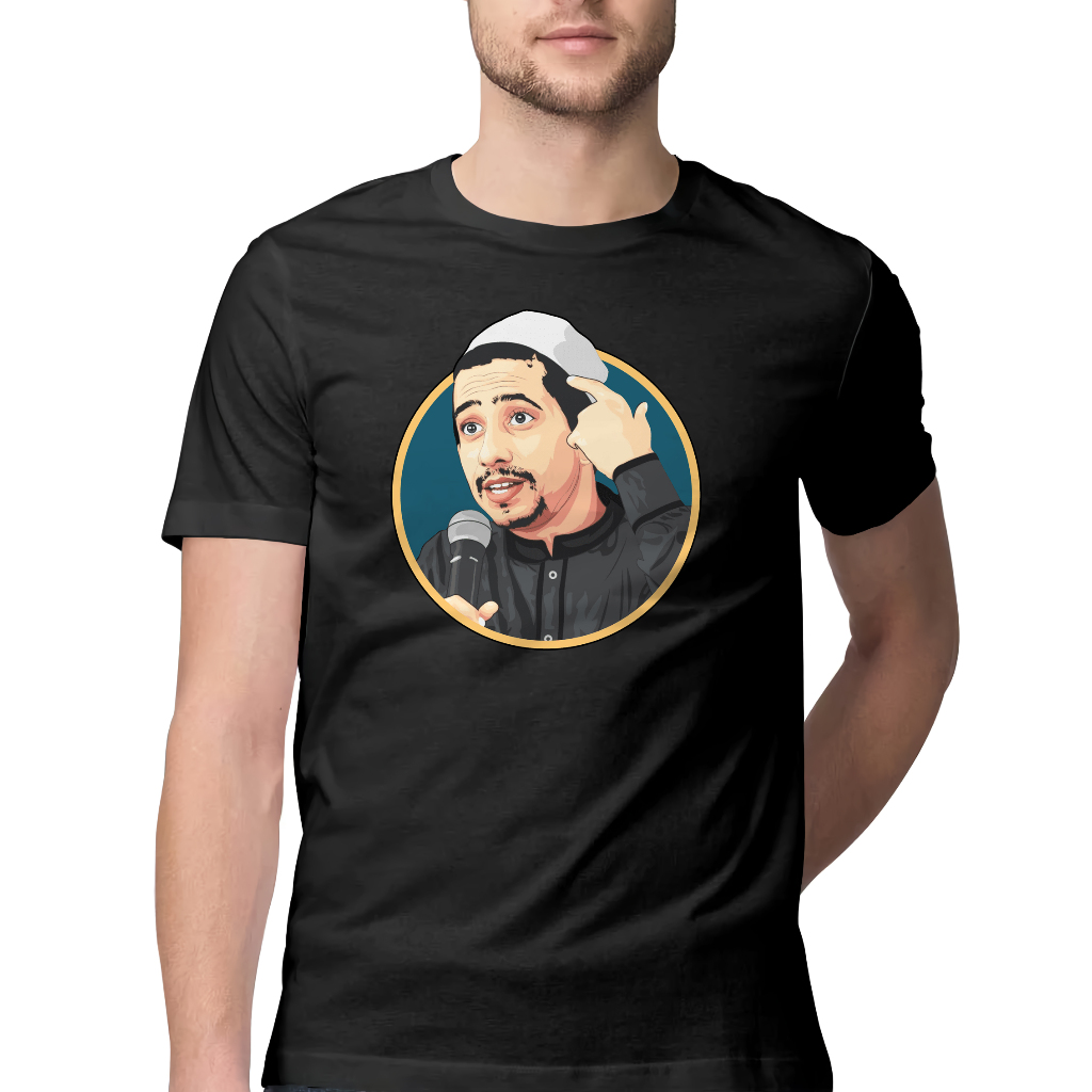 Baju Kaos Dewasa Dakwah Islami Ulama Habib Husein Jafar Alhadar Atasan Laki-Laki Perempuan ULM-03