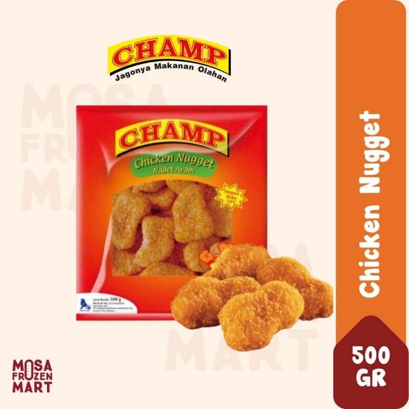 

Champ Nugget Ayam | Champ Kemasan 250gr 500gr 1kg