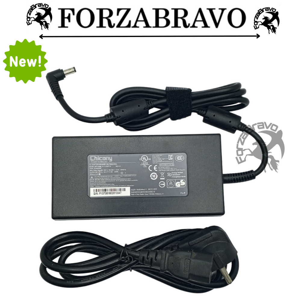 Adaptor Charger CHICONY 19.5V 11.8A 230W MSI GS75 GS65 A12-230P1A ORI