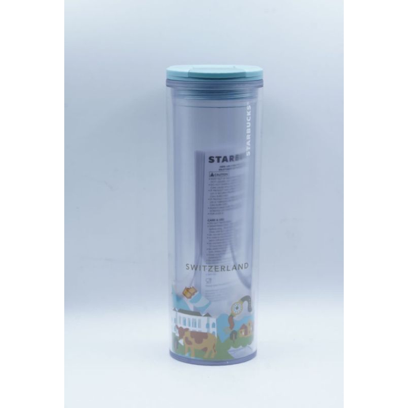 Starbucks Tumbler Switzerland Swiss You Are Here 16 oz 473ml YAH Collection Botol Minum Merchandise 