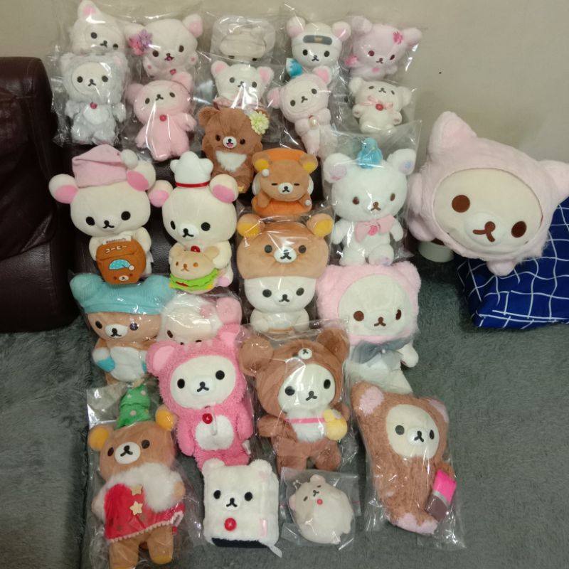 BONEKA GANCI RILAKKUMA, KORILAKKUMA, CHAIROIKOGUMA