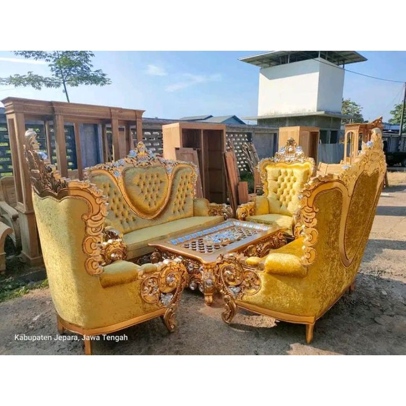 sofa jati ukir Jepara kursi sofa ukiran jati kursi tamu belagio sofa jati Jepara