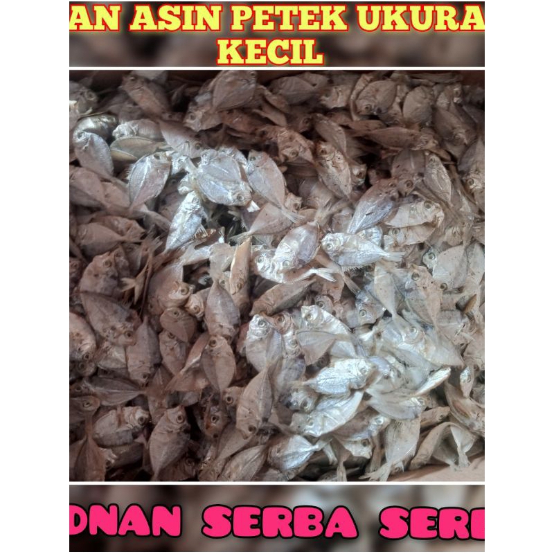 

PROMO....!! IKAN ASIN PETEK/PIRIK UKURAN KECIL