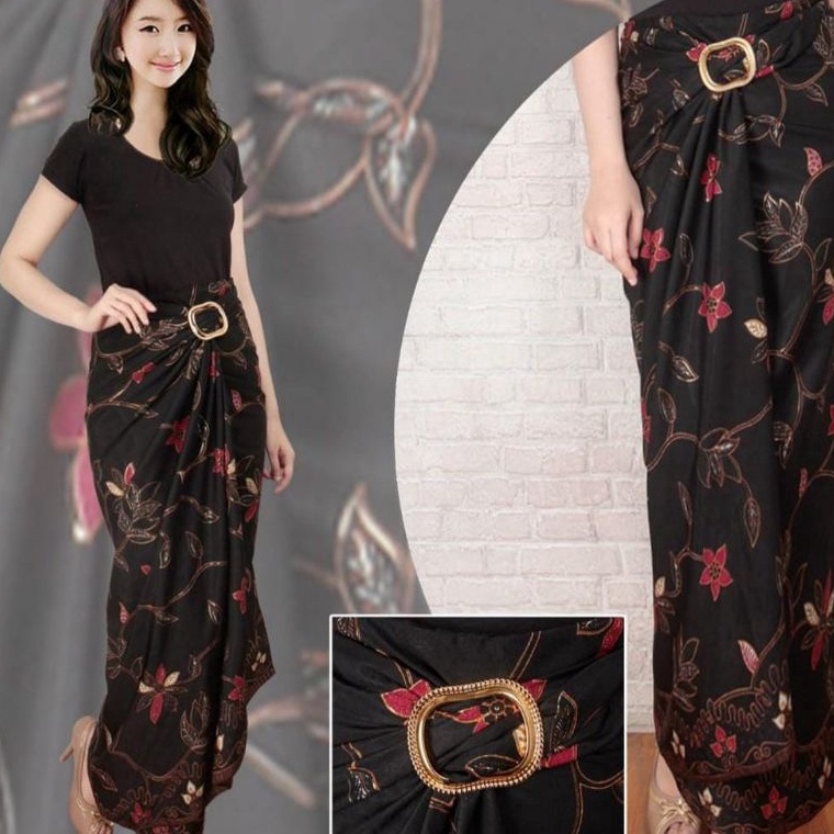 ART C78L SMP99  Rok Lilit Batik FREE RING BELT  Rok Lilit kebaya  Bawahan kebaya  Rok Lilit Batik Ko