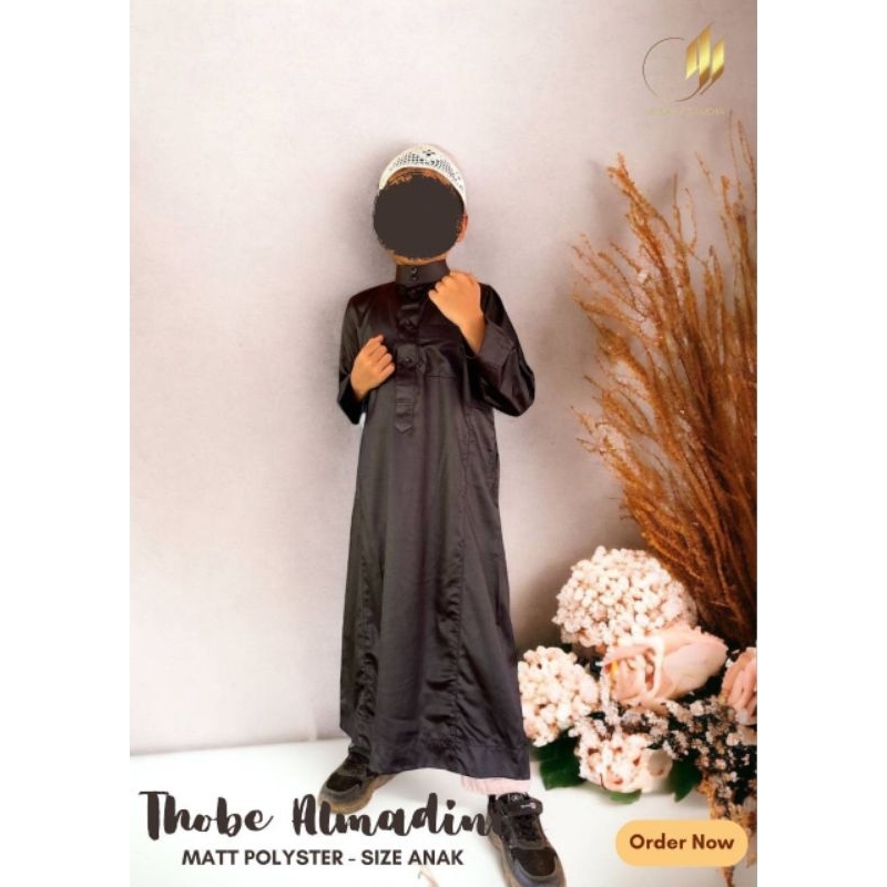 Jubah Thobe Almadini polyster anak / remaja