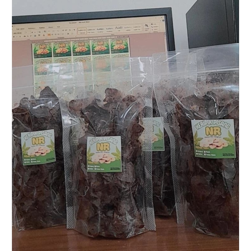 

keripik pisang coklat