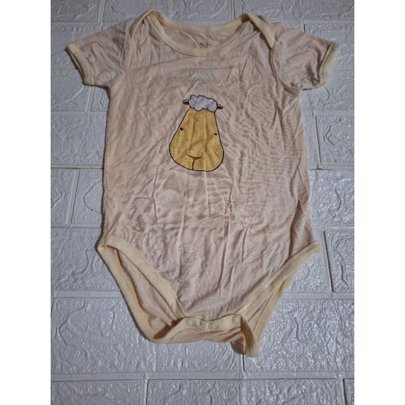 Plv Jumper Baby Baabaasheepz Cream Sheep Plv Baabaasheep Romper Plv Jumper Bayi Baabaasheepz