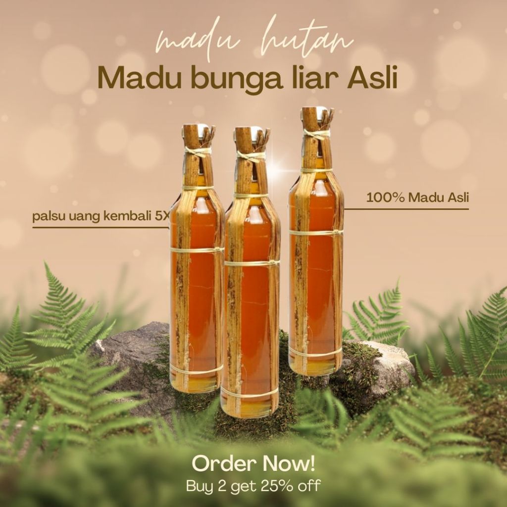 

Madu Bunga Hutan Asli Gunung Muria